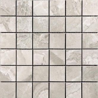 Mosaico Dolomite Cinder Plata (5x5) 30x30