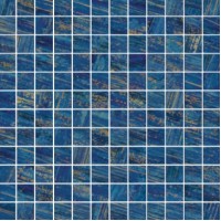 Мозаика Mosaico Follie Quadretti Blu 30x30