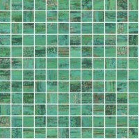 Мозаика Mosaico Follie Quadretti Verde 30x30