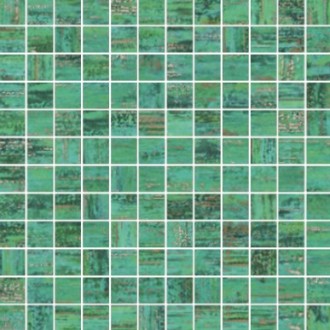 Мозаика Mosaico Follie Quadretti Verde 30x30