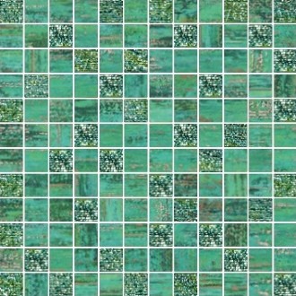 Мозаика Mosaico Lux Mix Quadretti Verde 30x30