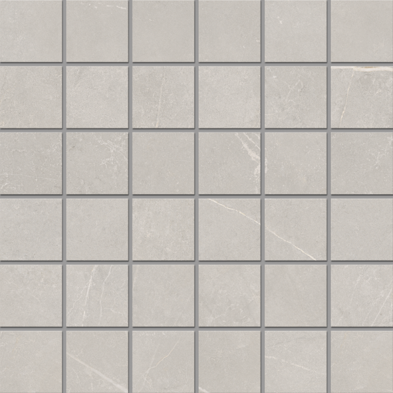 Керамогранит Мозаика NL02 Nolana Light Grey неполированный (5х5) 30x30