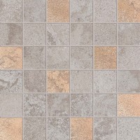 Мозаика PF60000264 Alpes Raw Mos.Quadr.Glam Grey 30x30