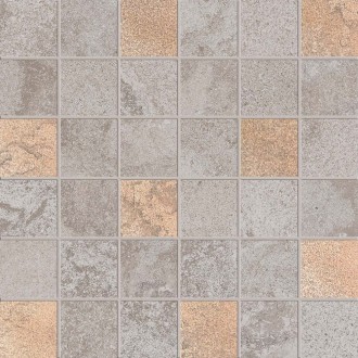 Мозаика PF60000264 Alpes Raw Mos.Quadr.Glam Grey 30x30