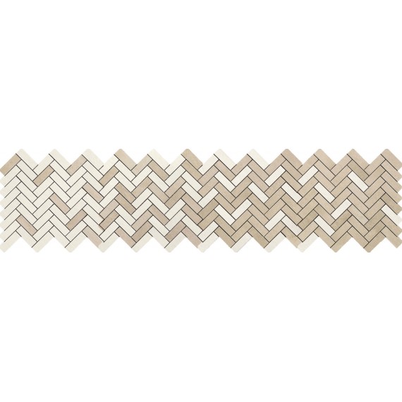 Керамическая плитка Мозаика R06A Terracruda Mosaico Degrade Sabbia/Luce 33.2*128.8