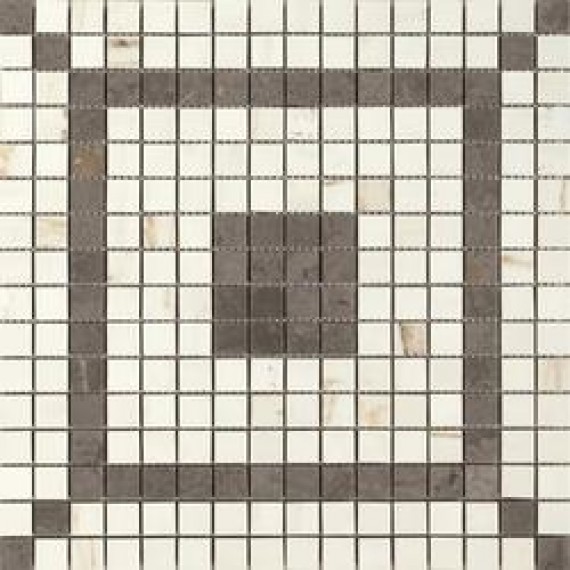 Керамогранит Мозаика RKU9 Bistrot Mosaico Cremo Delicato Glossy 30x30