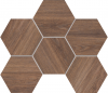 Мозаика SI02 Selection Hexagon неполированная 25x28.5x1.0