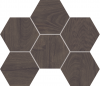 Мозаика SI04 Selection Hexagon неполированная 25x28.5x1.0
