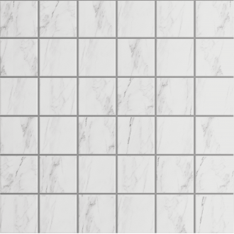 Мозаика SM01 Supreme Platinum Неполированная/Полированная (5x5) 30x30x1.0