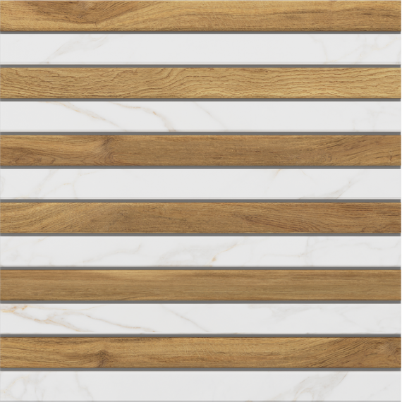 Керамогранит Мозаика SM02/SI02 Supreme Fascia неполированная 30x30x1.0