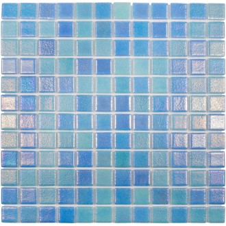 Мозаика Shell Mix Blue 551/552 (2.5х2.5) 31,7х31,7