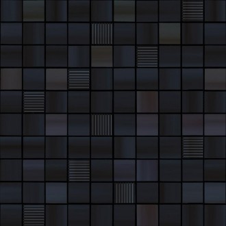 Мозаика Waves Negro Mosaico 31.6x31.6