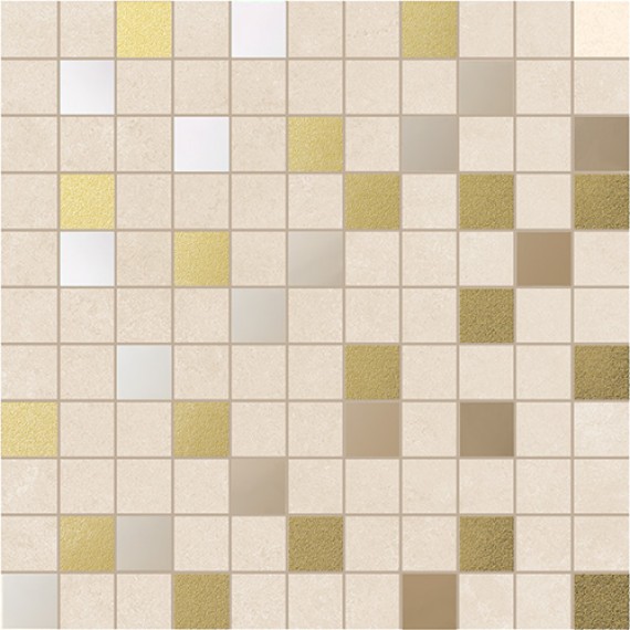 Керамическая плитка Мозаика Zero Mos.ADORE SAND (2.7x2.7) 30x30