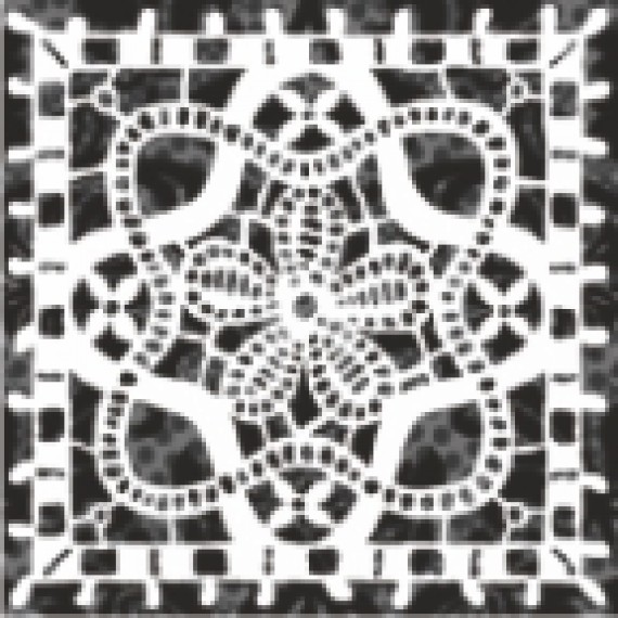 Керамическая плитка Органза 5 9,8x9,8