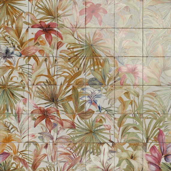 Керамогранит Панно Mural Bangkok (комплект из 36шт. 15x15) 90x90