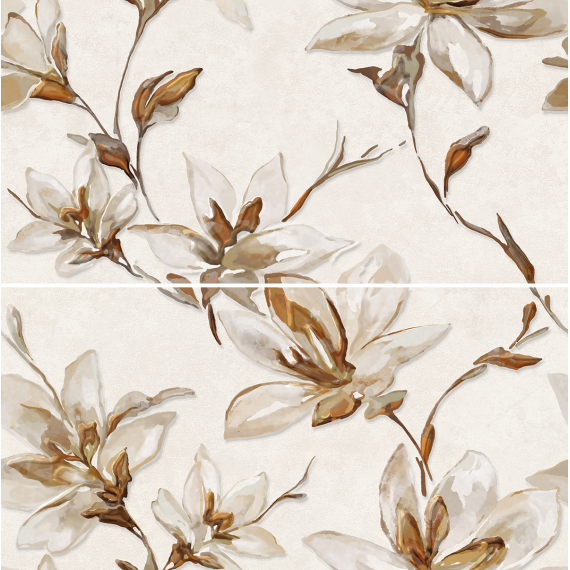 Керамическая плитка Панно Palladio Ivory 63*63