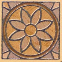 Платан Вставка W004/3274 Плитка 7,2х7,2