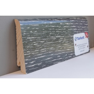 Плинтус Шпонированный Black or White 20х80