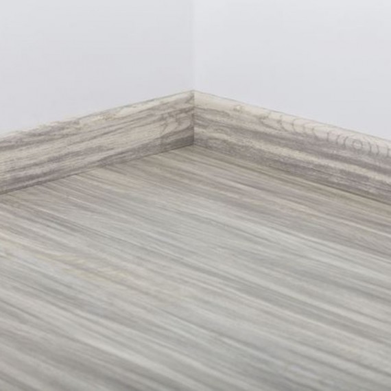 Ламинат Плинтус Шпонированный OAK GREY 20х80