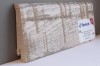 Плинтус Шпонированный White Oslo 20х80