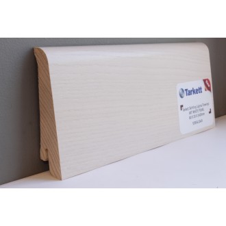 Плинтус Шпонированный White Pearl 20х80