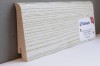 Плинтус Шпонированный White Wedding 20х80