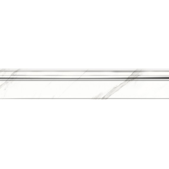 Керамическая плитка Плинтус 891 Плитка Amina Calacatta 16x89.5