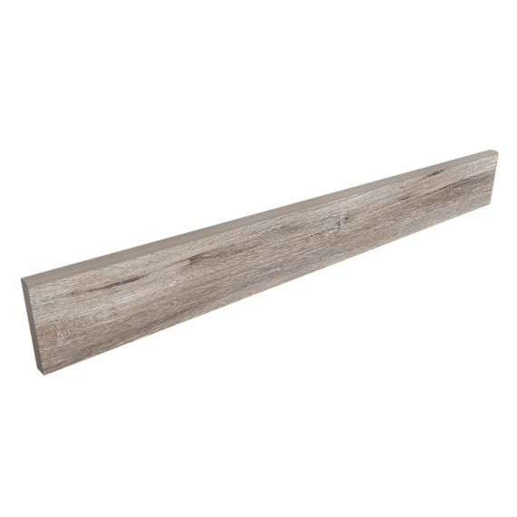 Керамогранит Плинтус BG03 Brigantina Aged Oak неполированный 7x60x8