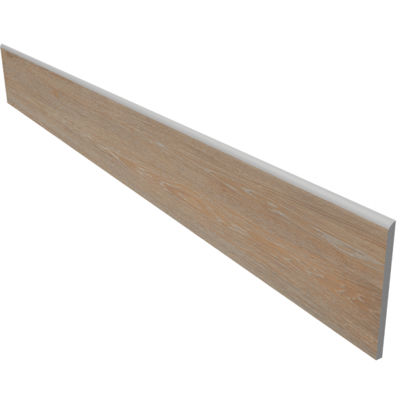Керамогранит Плинтус KW01 Kraft Wood Rusty Beige структурированный 7x60