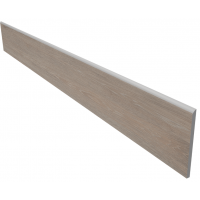 Плинтус KW02 Kraft Wood Light Grey структурированный 7x60