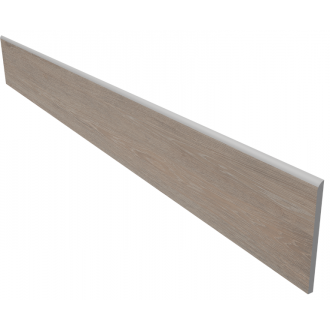 Плинтус KW02 Kraft Wood Light Grey структурированный 7x60