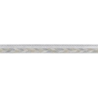 Плитка Бордюр Allure серый 6х60