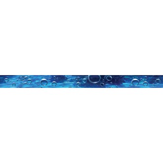 Плитка Бордюр Bubbles ultramarine 50x4