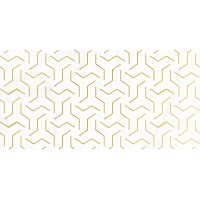 Плитка Декор Crystal Fractal белый 30х60