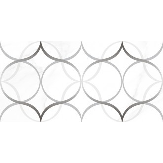 Плитка Декор Crystal Resonanse белый 30х60