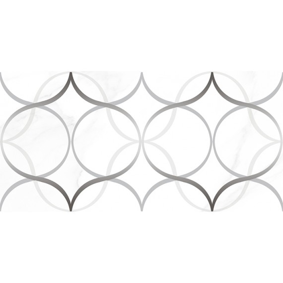 Плитка Декор Crystal Resonanse белый 30х60