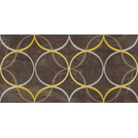 Плитка Декор Crystal Resonanse коричневый 30х60