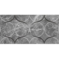 Плитка Декор Crystal Resonanse серый 30х60