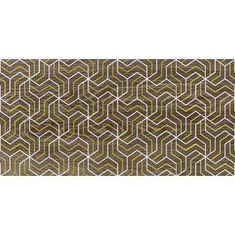 Плитка Декор Genesis Fractal коричневый 30х60