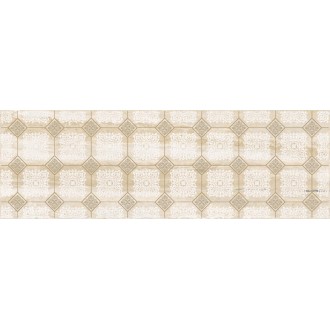 Плитка Декор Glossy бежевый 20х60