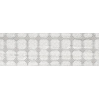 Плитка Декор Glossy серый 20х60