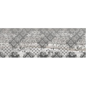 Плитка Декор Grace Fancy серый 20х60