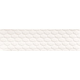 Плитка Декор Imperial Odeon 3D white 25x90