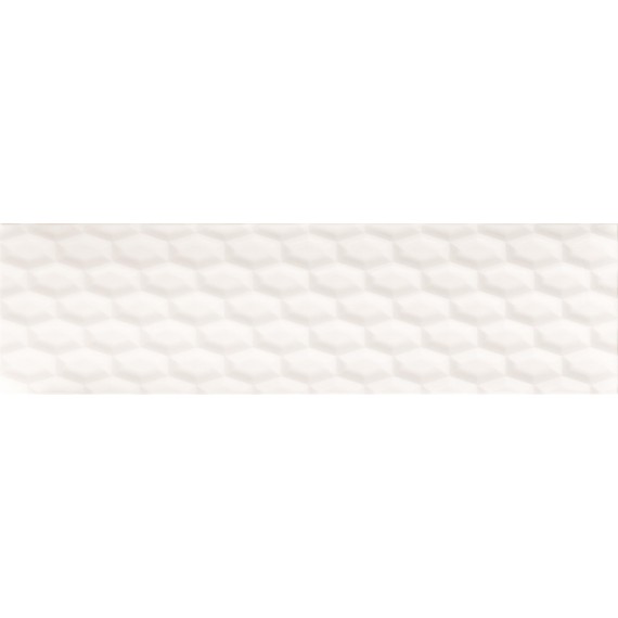 Керамогранит Плитка Декор Imperial Odeon 3D white 25x90