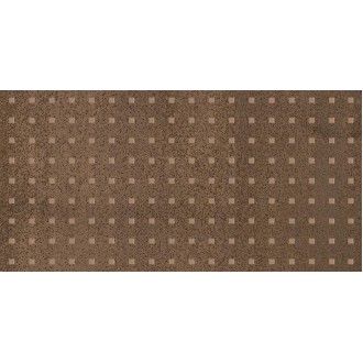 Плитка Декор Metallica Pixel коричневый 25х50