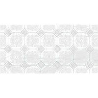 Плитка Декор Olimpus Grand белый 25х50
