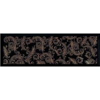 Плитка 0265027 BAROCCO BLACK 20 x 60