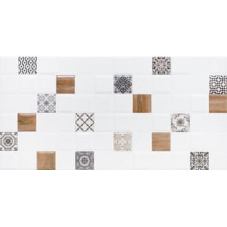 Плитка 1041-0238 (1041-0178) Декор 1 Астрид белый 20х40