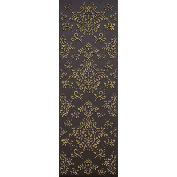 Керамогранит Плитка 1309ET32 Декор La Diva черный тюльпан 30*90