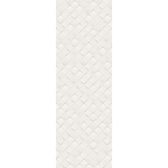 Плитка 1488BL00 Декор Monochrome Magic белый матовый 40*120